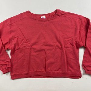 Vintage 90s Hanes Her Way Sweatshirt Women's XL Made in the USA Cotton